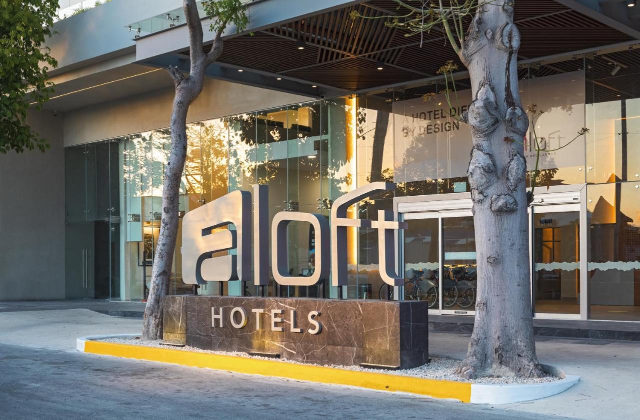 Aloft Playa Del Carmen Hotell Exteriör bild Aloft hotels logo